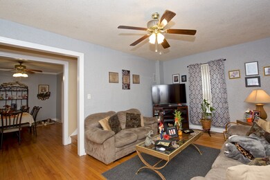Large doorway to the dining room. 