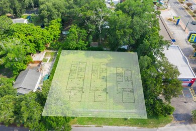 Preliminary Site Plan Showing the 4 SFR's that van be built.