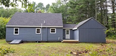 Rear of house