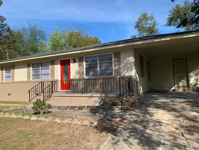 Front door and rails