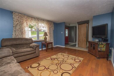Living room is spacious and open!  The separate en