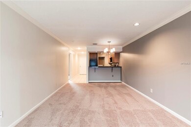 Fresh carpet and paint in the living/dining room