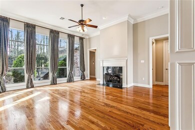 Stately Formal Living Room with Soaring Ceiling, F