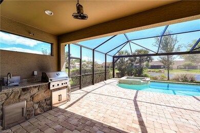 Outdoor kitchen with natural gas