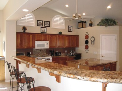 Open Kitchen with Bar Seating