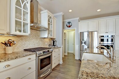 Gas Cooking in a Gourmet Kitchen