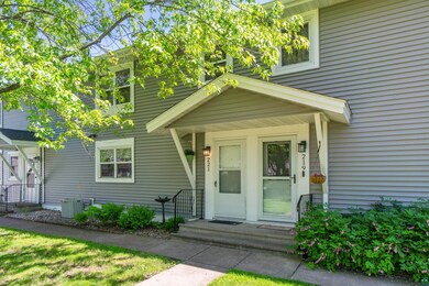 Doorway to property with central air condition uni