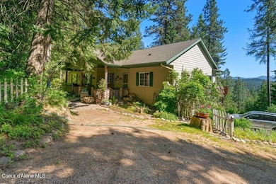 Front of home with views off the back