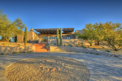 Front View w/ Brick  Paver Circular