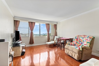 Living room with ocean view