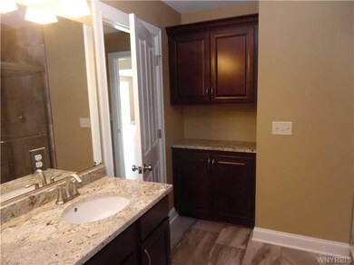 Master Bath. Extra cabinets in the master bath