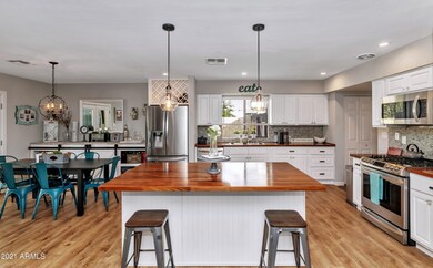 Spacious kitchen