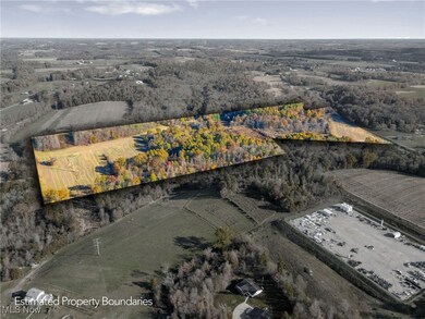 Aerial view of property