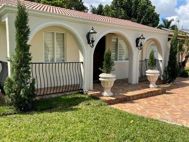 Front of House from side angle
