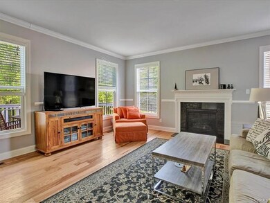 Spacious Family Room with fireplace; open to Kitch