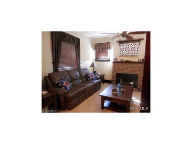 Gas Firplace in Living Room