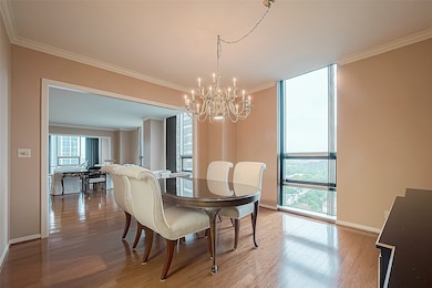 Light and bright with wonderful views.
