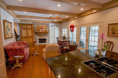 Kitchen into Hearth Room