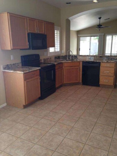 kitchen overlooks great room