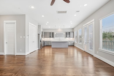 Bright and open floor plan with a ton of natural l