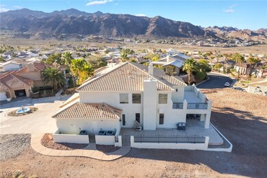 Aerial view with a residential view and a mountain