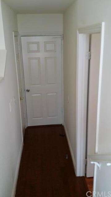 Entry Downstairs to Garage (door in front) and Mas
