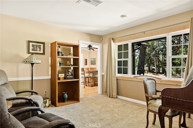 Front office or library room.