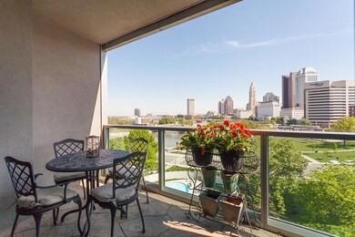 Private balcony