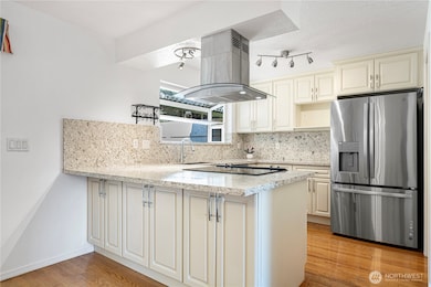 Recently remodeled Kitchen with quartz countertops