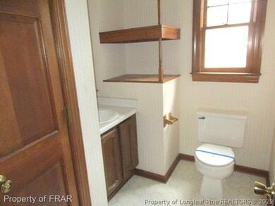 half bathroom downstairs