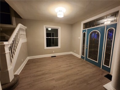 Large front entry way