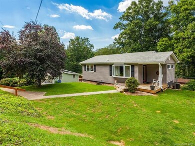 Ample front yard