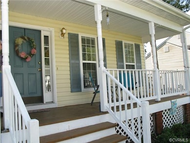 covered front porch