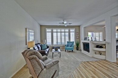 Living Room With Media Wall