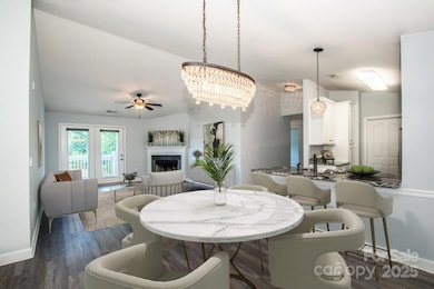 An Open Floor Plan (Virtually Staged)