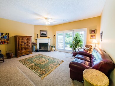 Living Area with Fireplace.