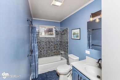 Moody Blue Bathroom