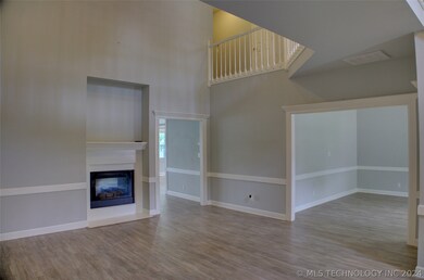 The recently replaced LVP flooring adds warmth to