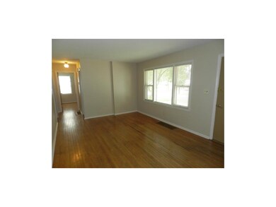 View of the living room and hallway to bedrooms!