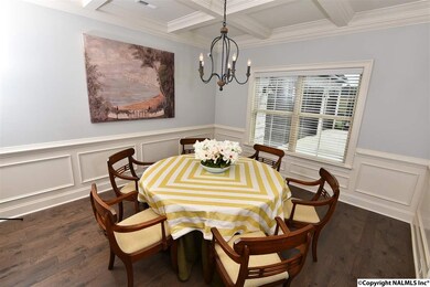 All Trim, Coffered Ceiling & Hardwood Floors included!!