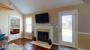Master Bedroom off Living Area