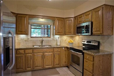 Lots of cabinet space and granite counter tops!