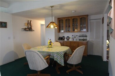 Dining Room with Built-In Hutch