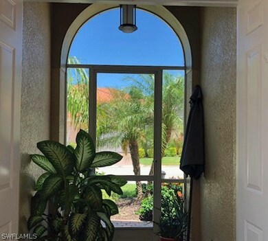 Portico Entrance To Private Courtyard