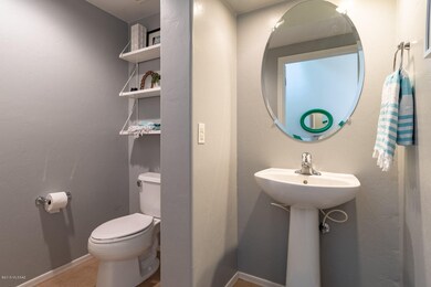 Downstairs half bath