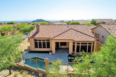 Aerial Rear Elevation