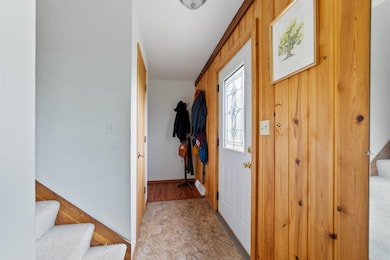 Foyer entrance with stairway