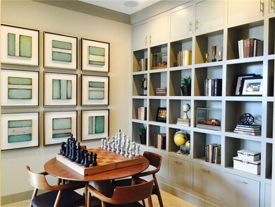 Photos are of the Gilmore model home den and are f