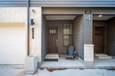 Ground floor entry level with covered patio