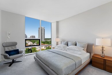 Spacious bedroom with Northern views.